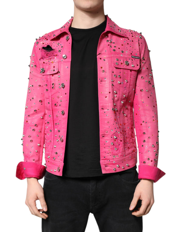 Dolce & Gabbana 98% Cotton jacket in pink