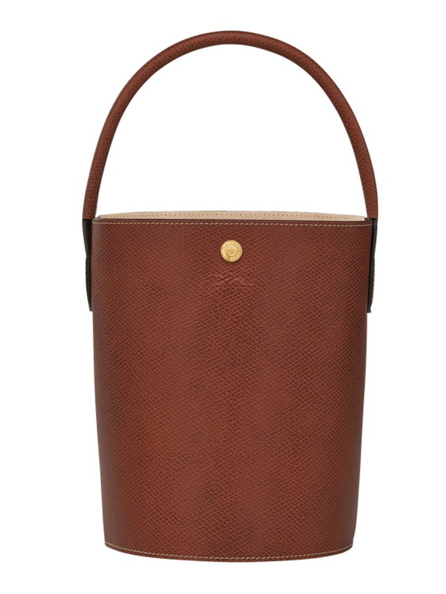 Cuir De Russie Bucket Bag Brown Leather Handbags