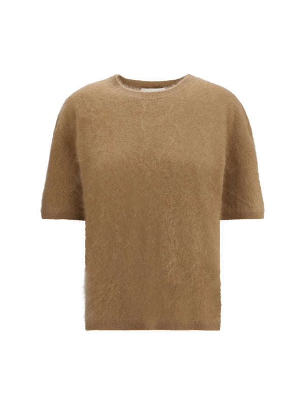 Lisa Yang 100% Cashmere sweater in beige