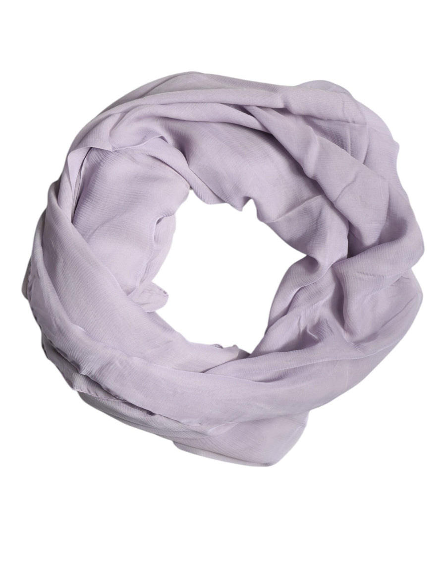 Dolce & Gabbana 100% Silk shawl in purple