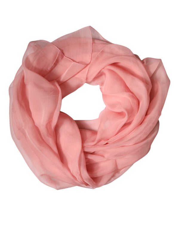 Dolce & Gabbana 100% Silk scarf in pink