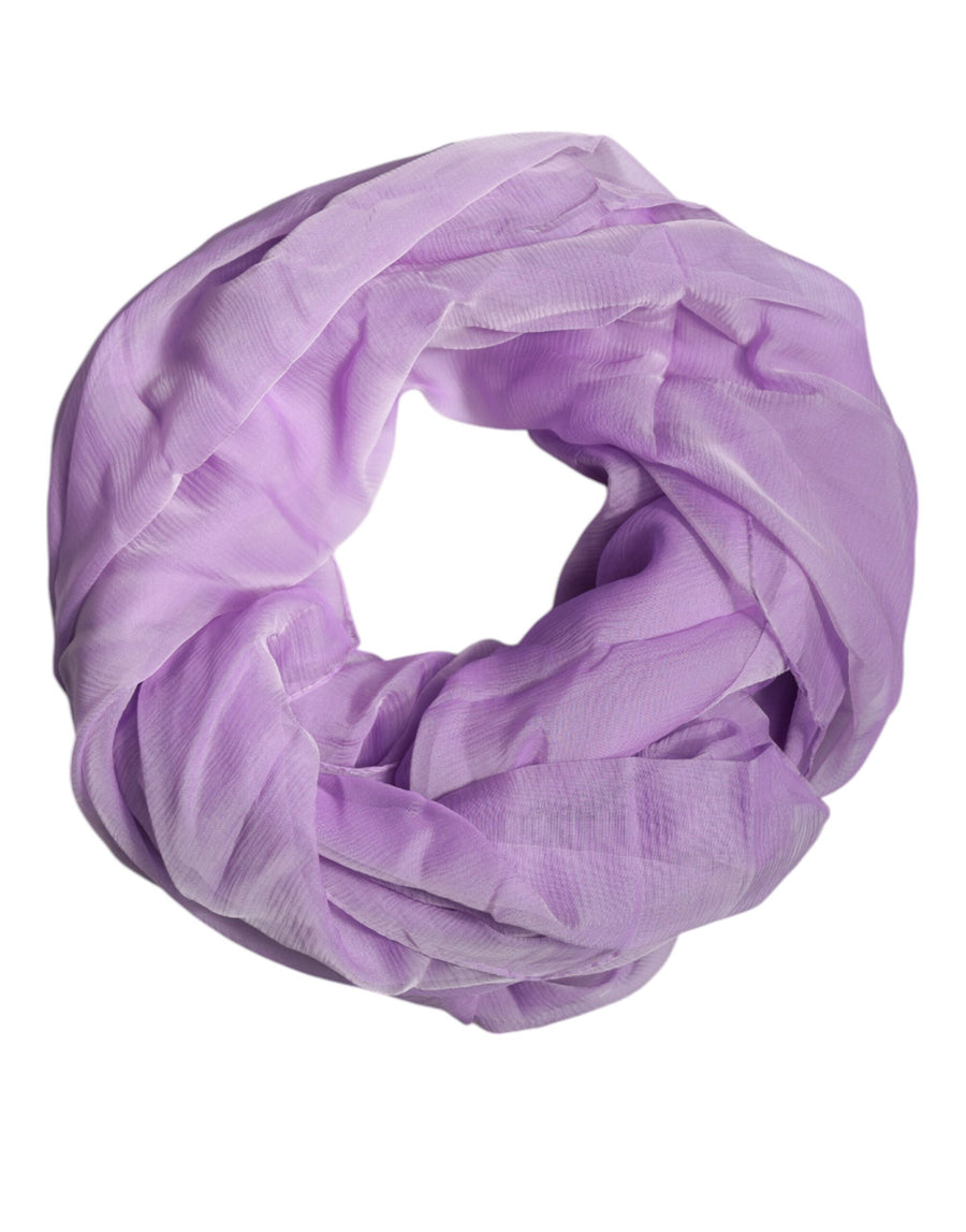 Dolce & Gabbana 100% Silk scarf in purple