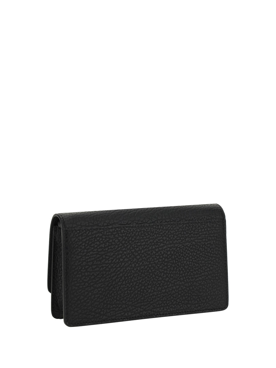 Wallet Black Calf Leather & Purses