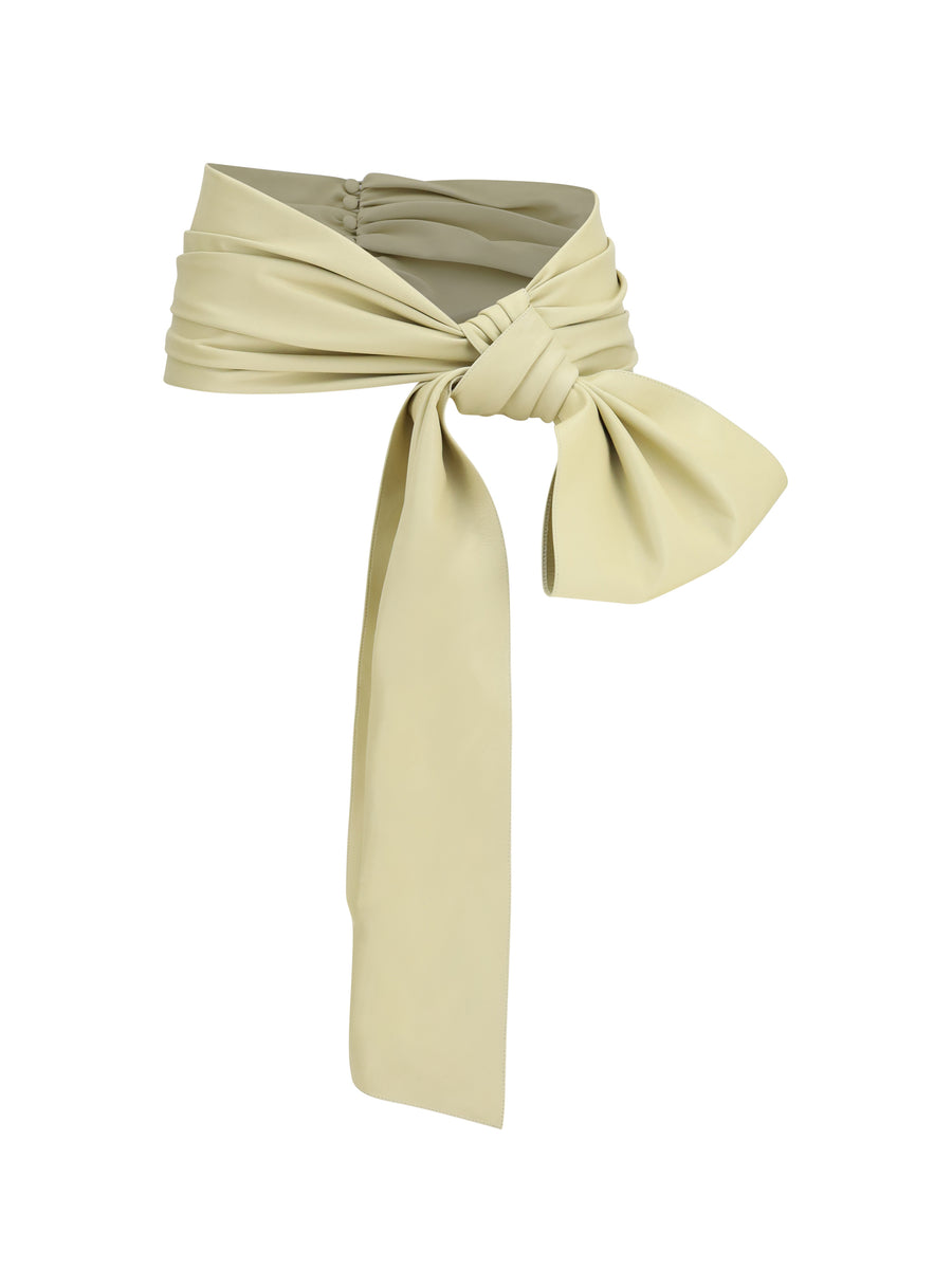 Bow Belt Almond Yellow Lamb Ovis Aries E Braces