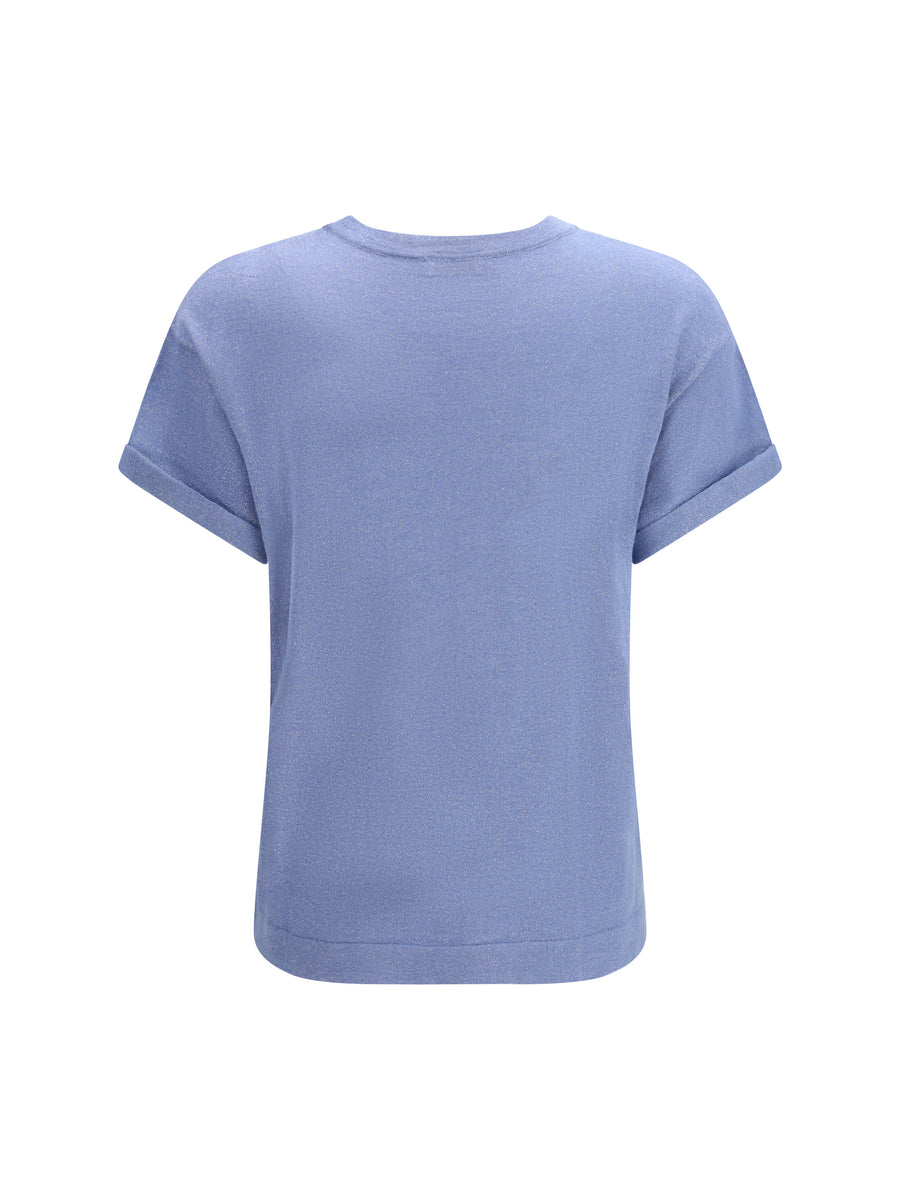 Cashmere T-Shirt Blue Dusk T-shirts & Jerseys