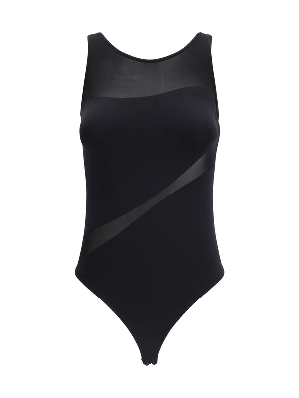 Shade Sleeveless String Body Black Polyamide; Elastane Underwear