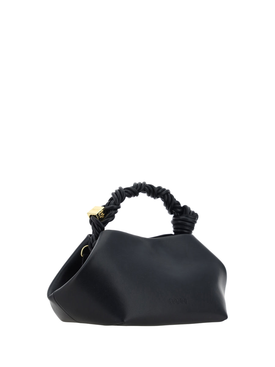 Bou Handbag Black Calf Leather Bos Taurus Handbags