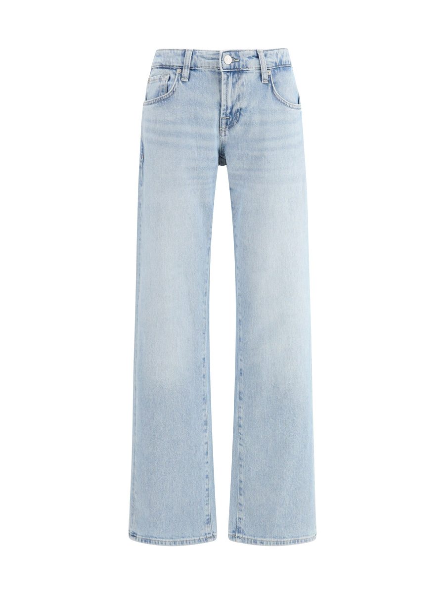 7for 99% cotton jeans in blue