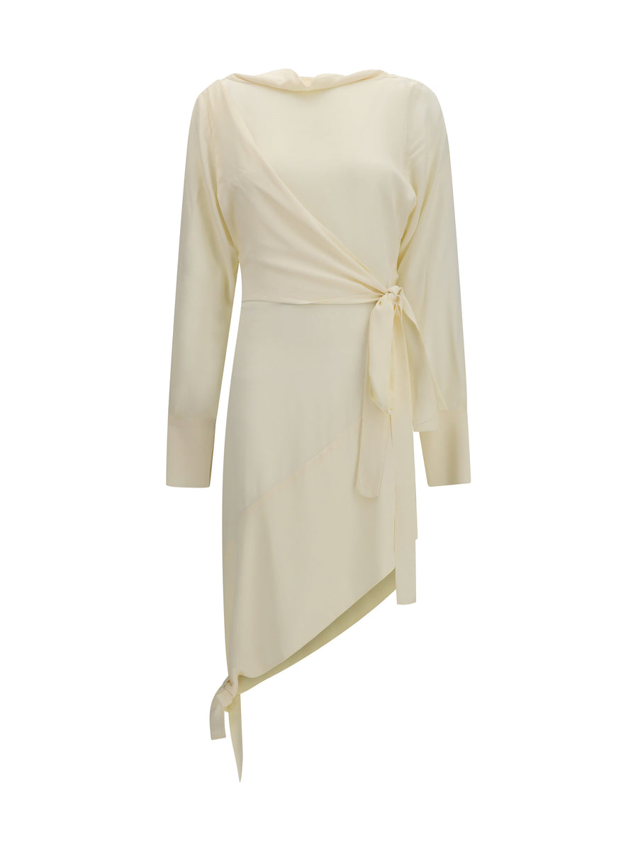 Francesco Murano 63% Acetate; 37% Silk dress in beige