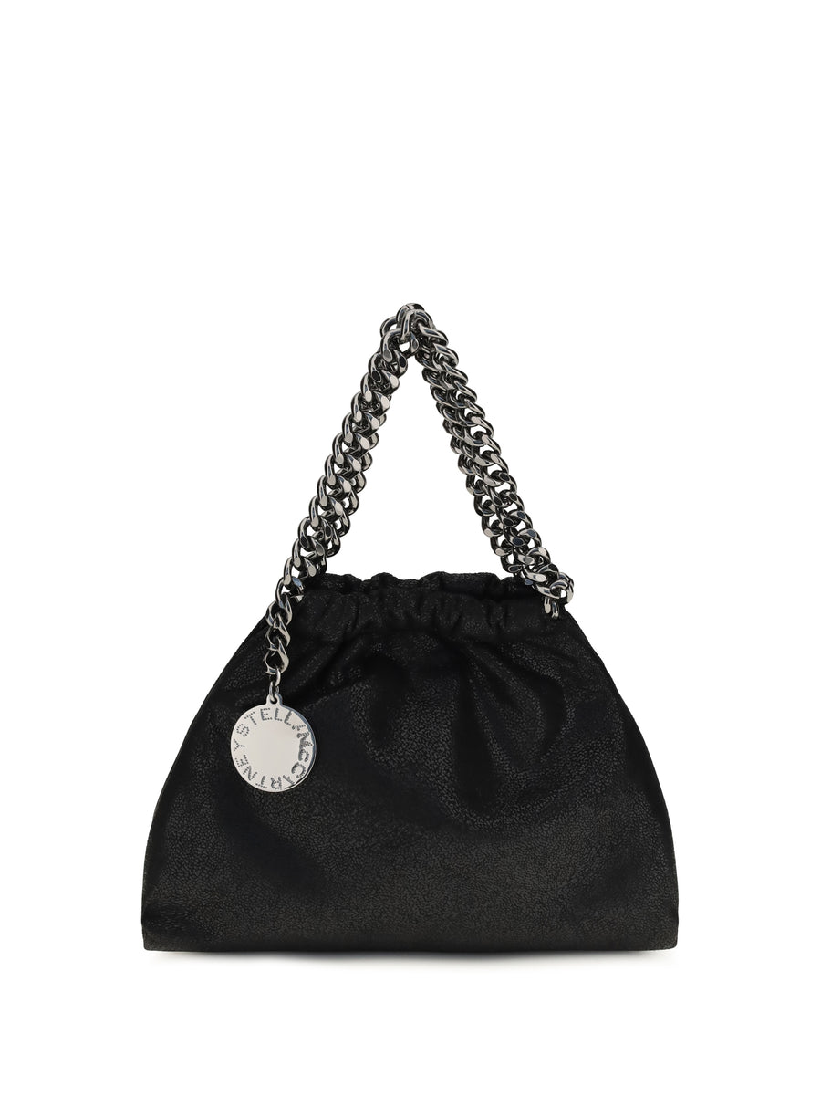 Mini Handbag Falabella Black Polyester Shoulder Bags