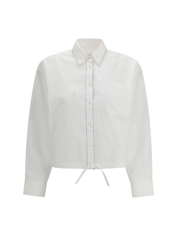 Marni 100% Cotton shirt in white