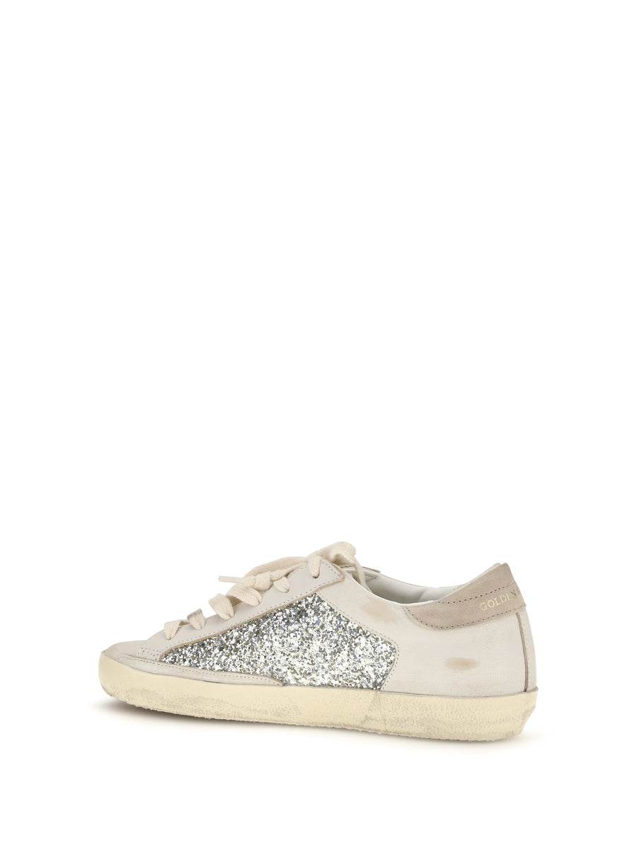 Sneakers Super Star White-Platinum-Beige White/platinum/beige Calf Leather Trainers