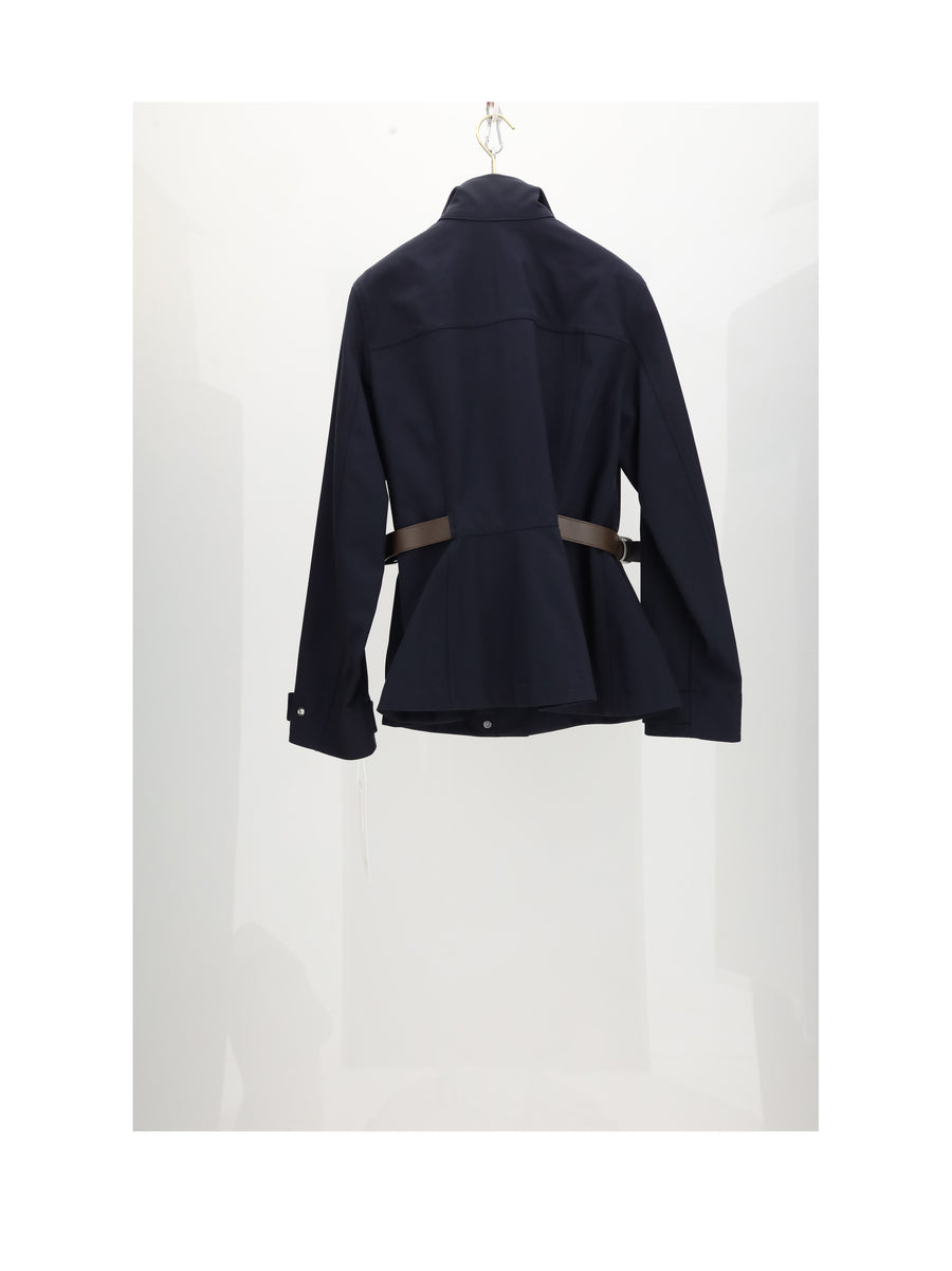 Jacket Navy Cotton