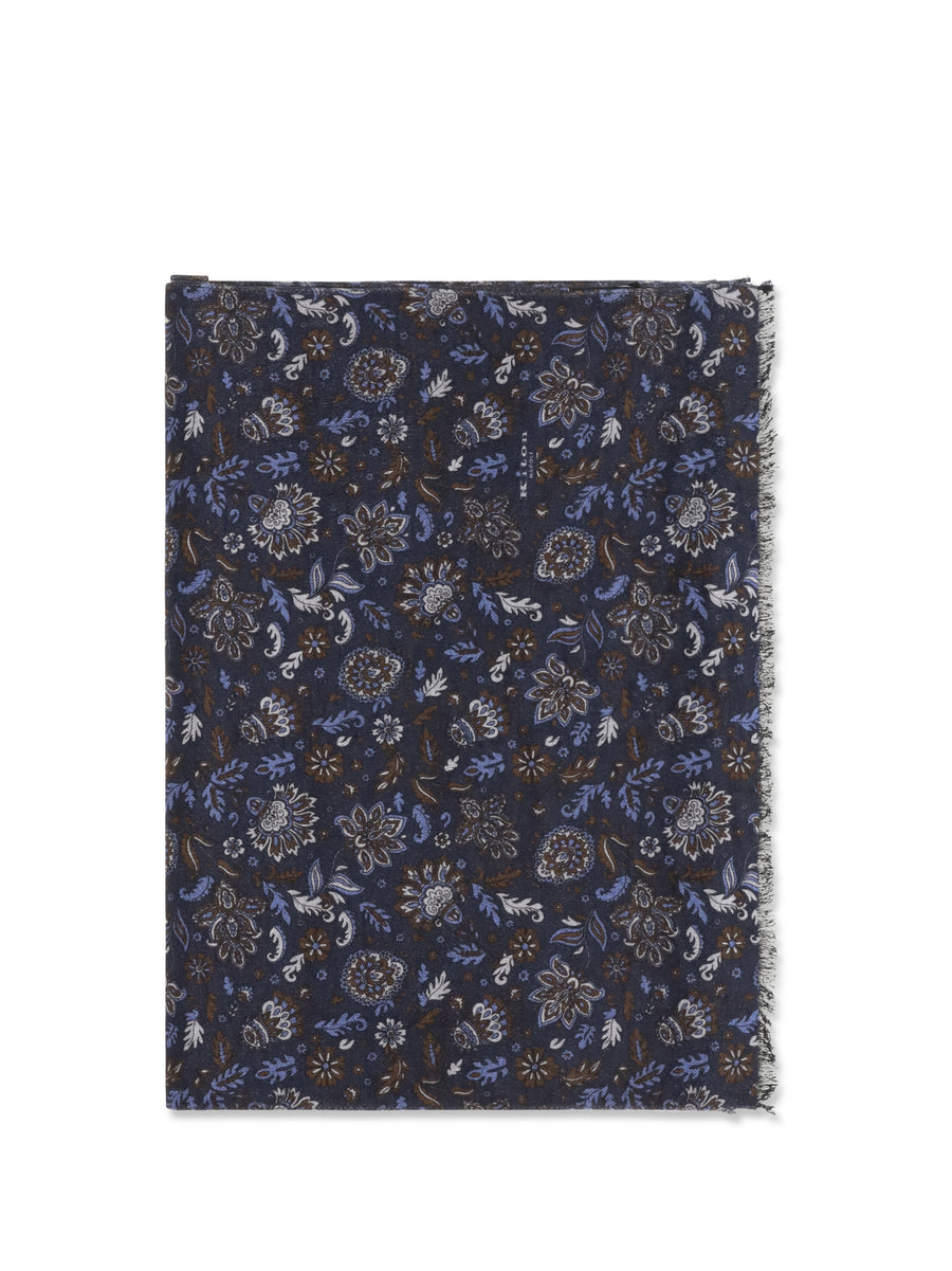 Scarf Paisley Multicolour Silk