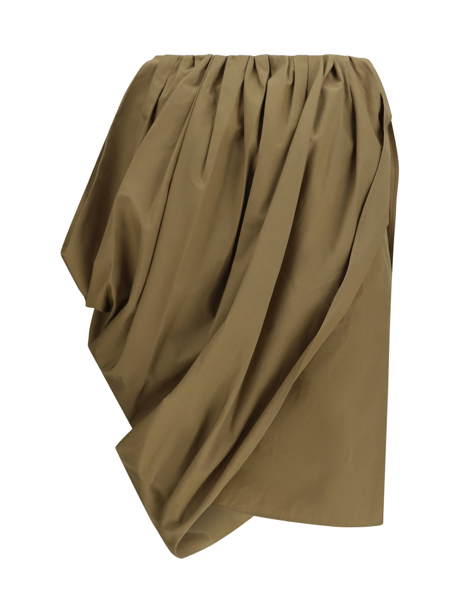 Skirt Amber Olive Cotton