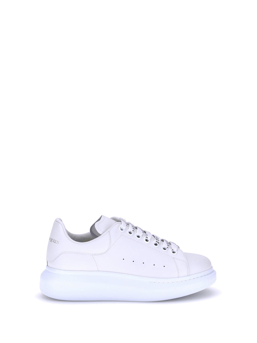 Alexander McQueen Upper: 100% calf leather; Sole: 100% rubber sneaker in white