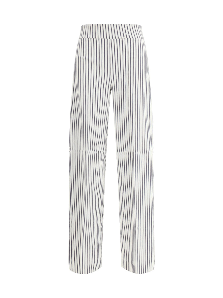 Avenue Montaigne 52% Viscose trousers in navy