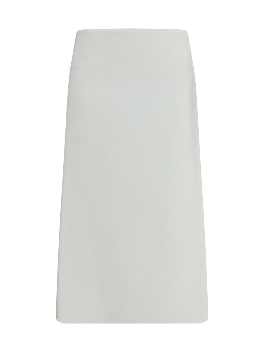 Rier 100% cotton skirt in white