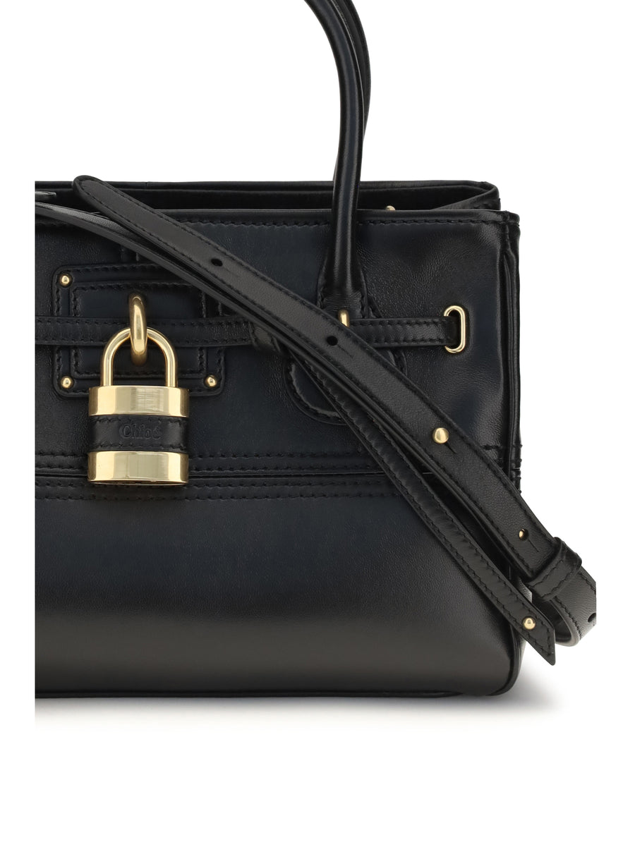 Handbag Paddington Black Buffalo Leather Shoulder Bags