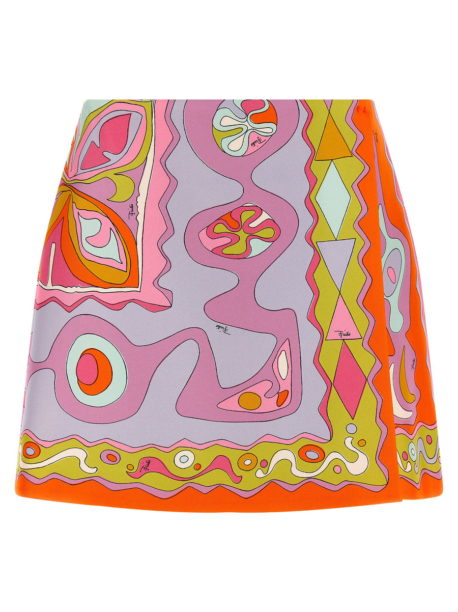 Emilio Pucci Miniskirt — Multicolor
