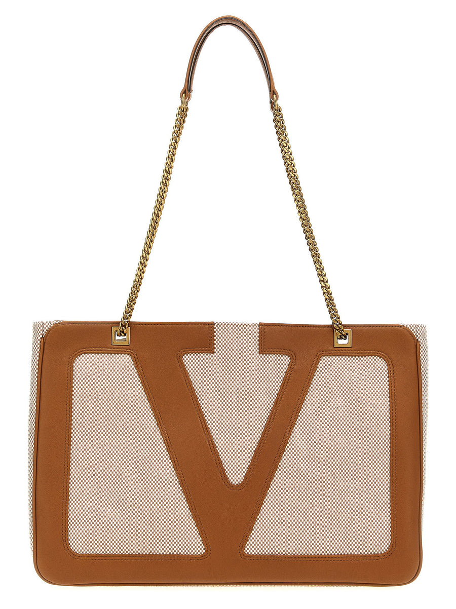 Valentino Garavani Shoulder Bag — Tan