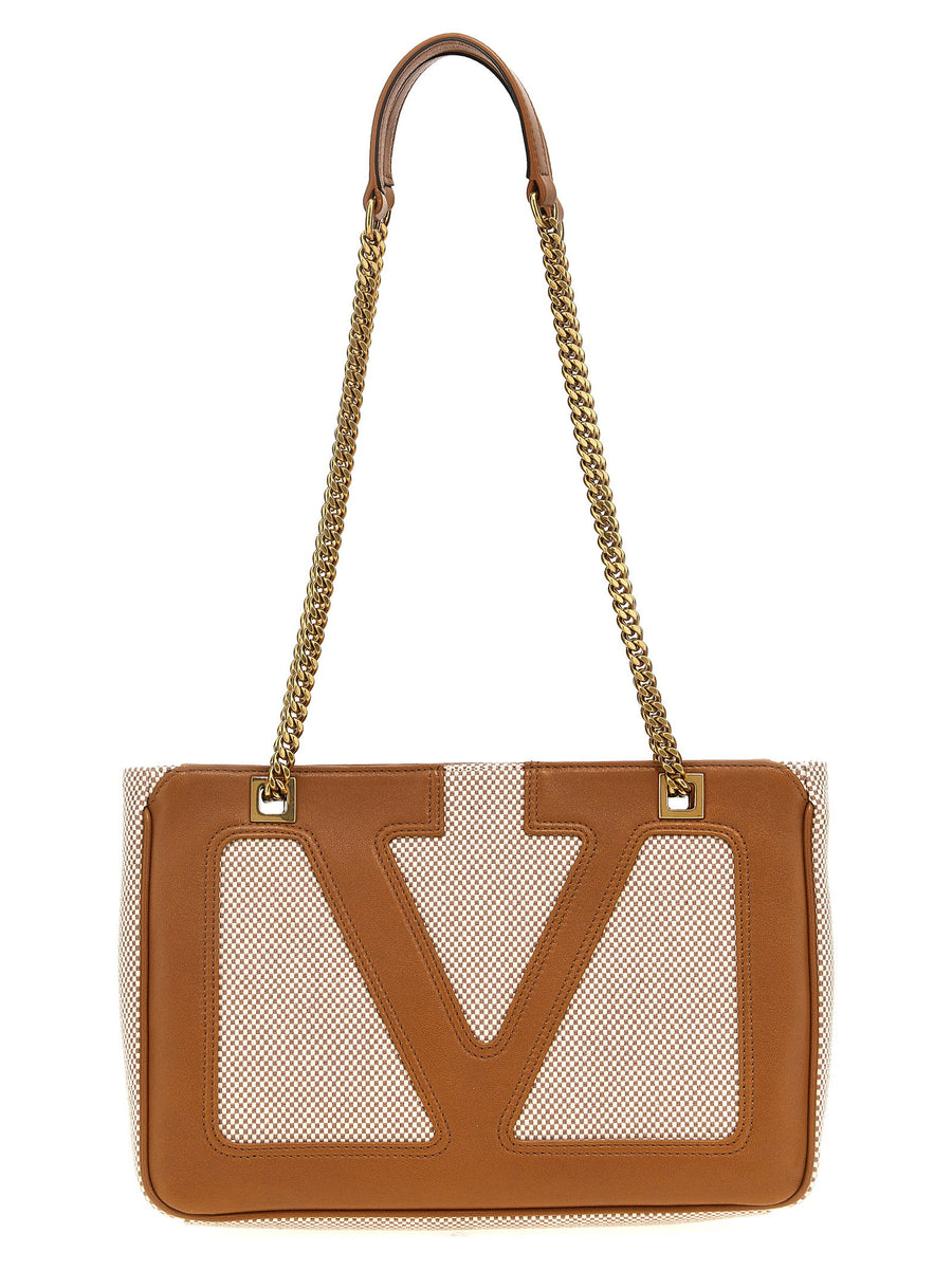Valentino Garavani Shoulder Bag — tan