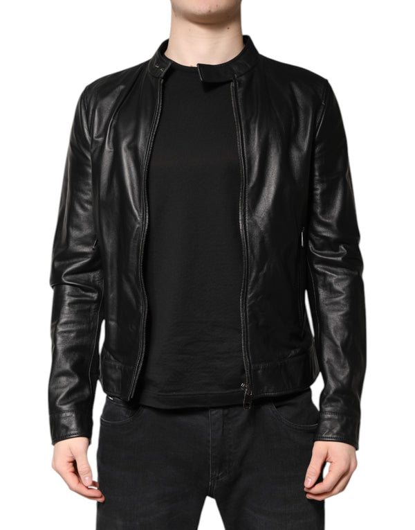 Dolce & Gabbana 100% Sheep jacket in black