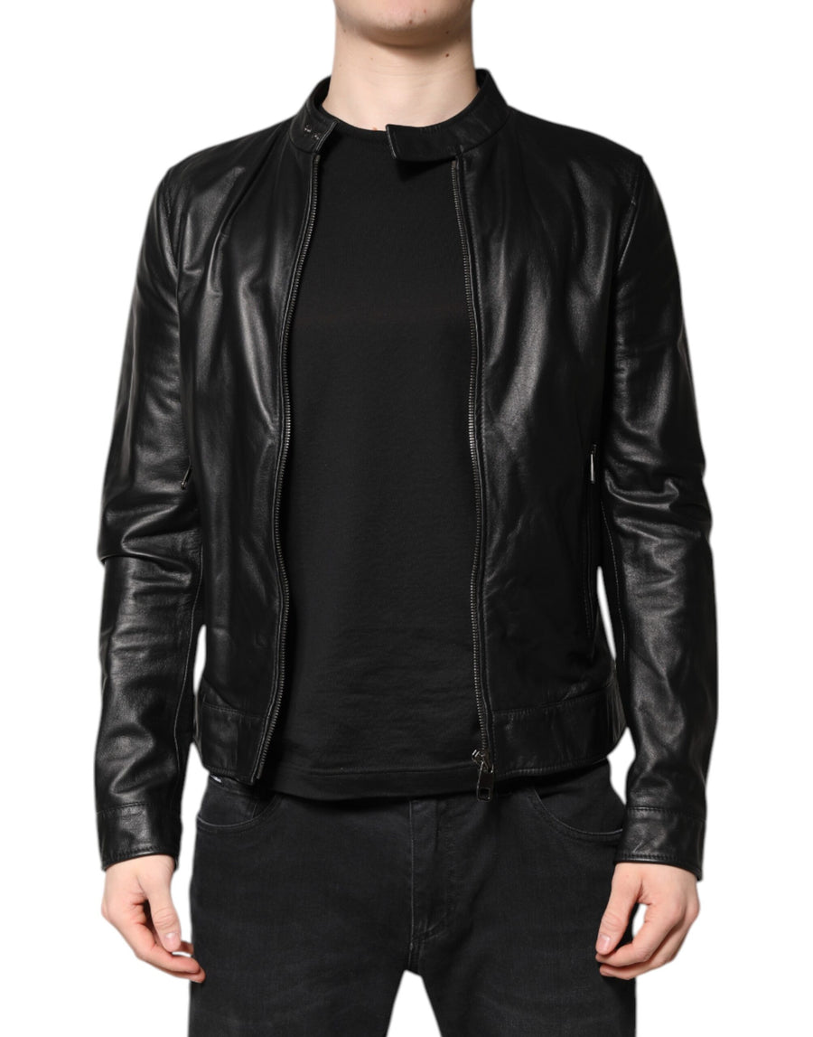 Dolce & Gabbana 100% Sheep jacket in black