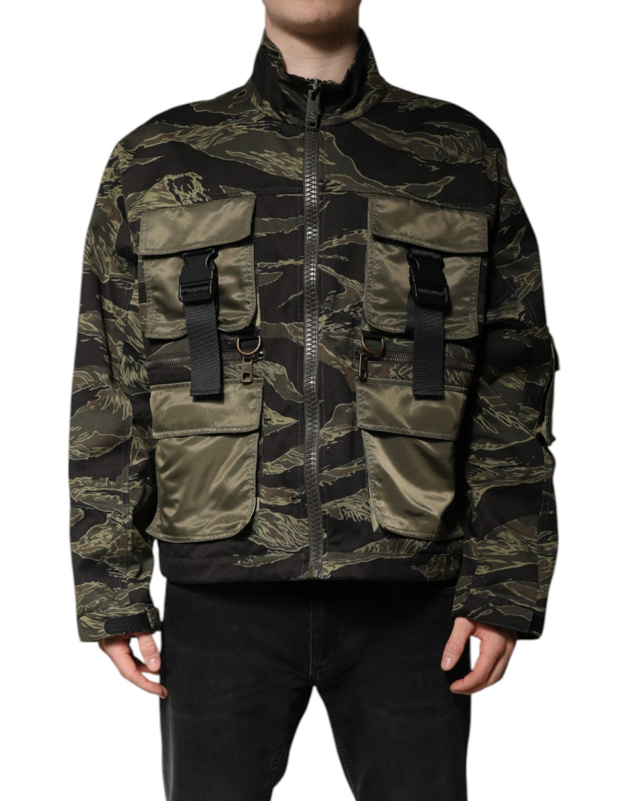 Dolce & Gabbana 70% Cotton jacket in multicolor