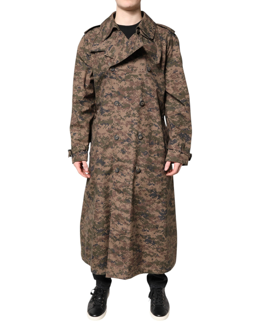 Dolce & Gabbana trench coat in multicolor