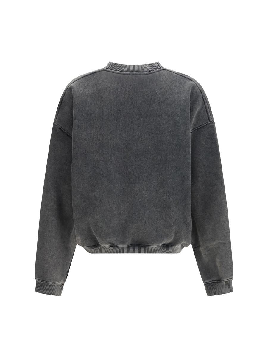Sweatshirt Pegasus Vintage Grey Cotton Sweatshirts