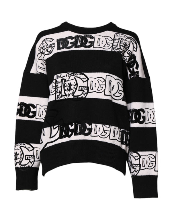 Dolce & Gabbana 100% Cashmere sweater in black