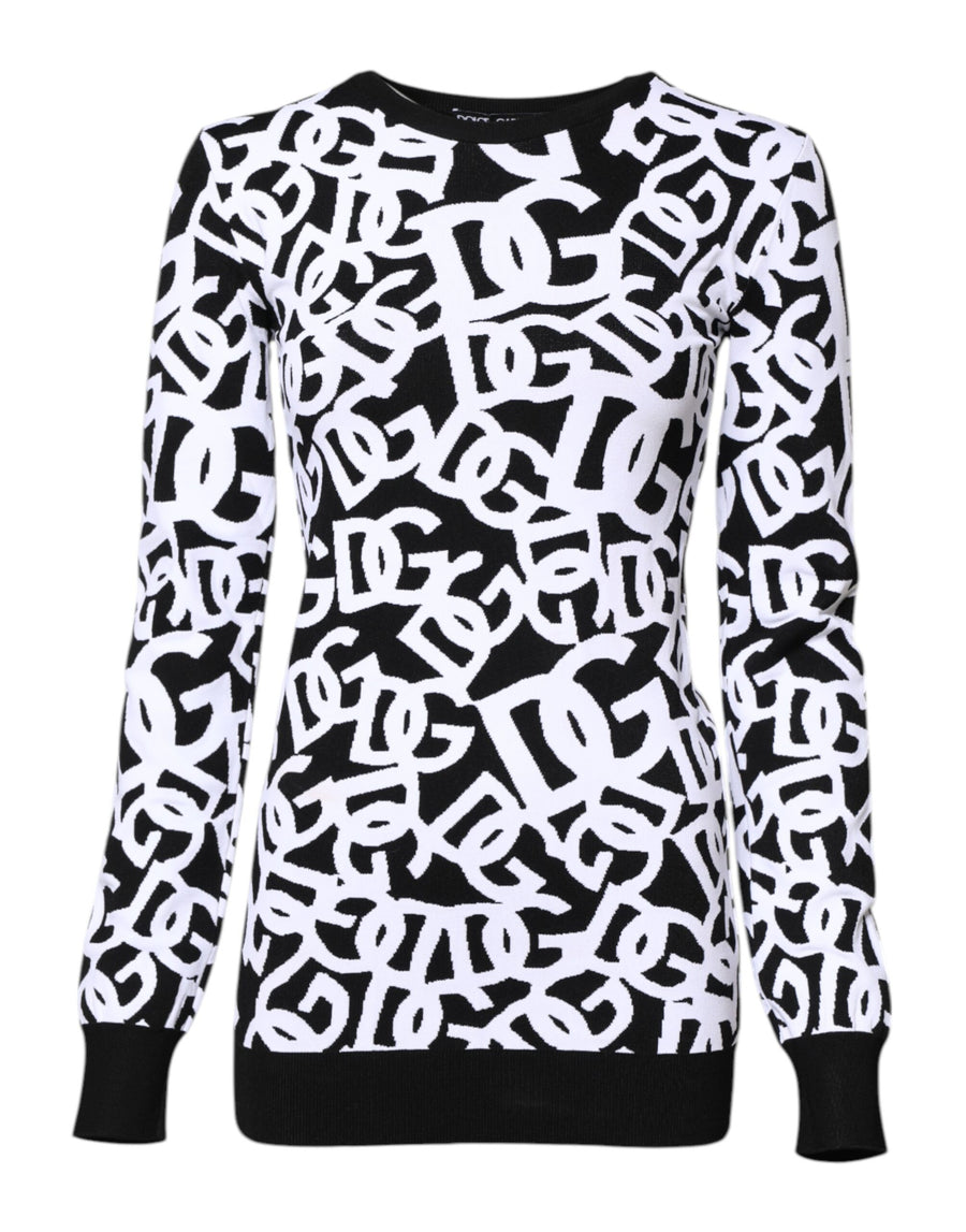Dolce & Gabbana 83% Viscose sweater in black