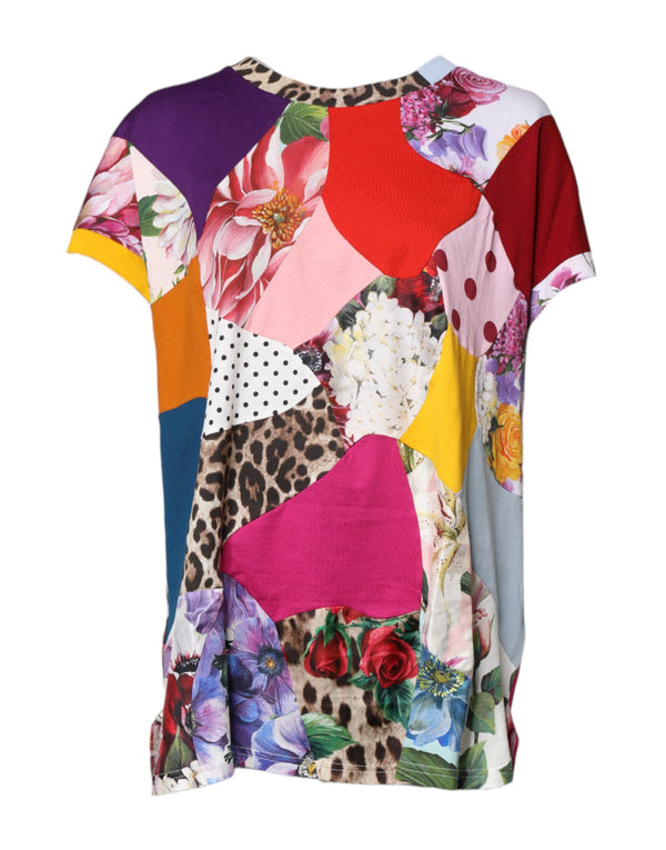 Dolce & Gabbana 70% Cotton 30% Silk blouse in multicolor