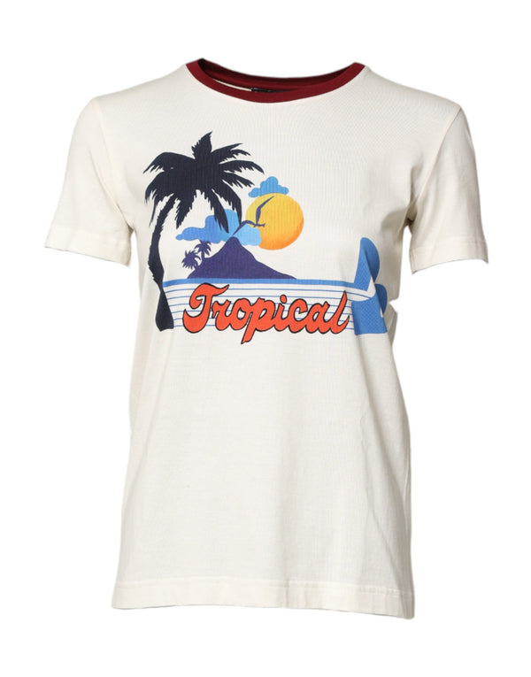 Dolce & Gabbana 100% Cotton t-shirt in white