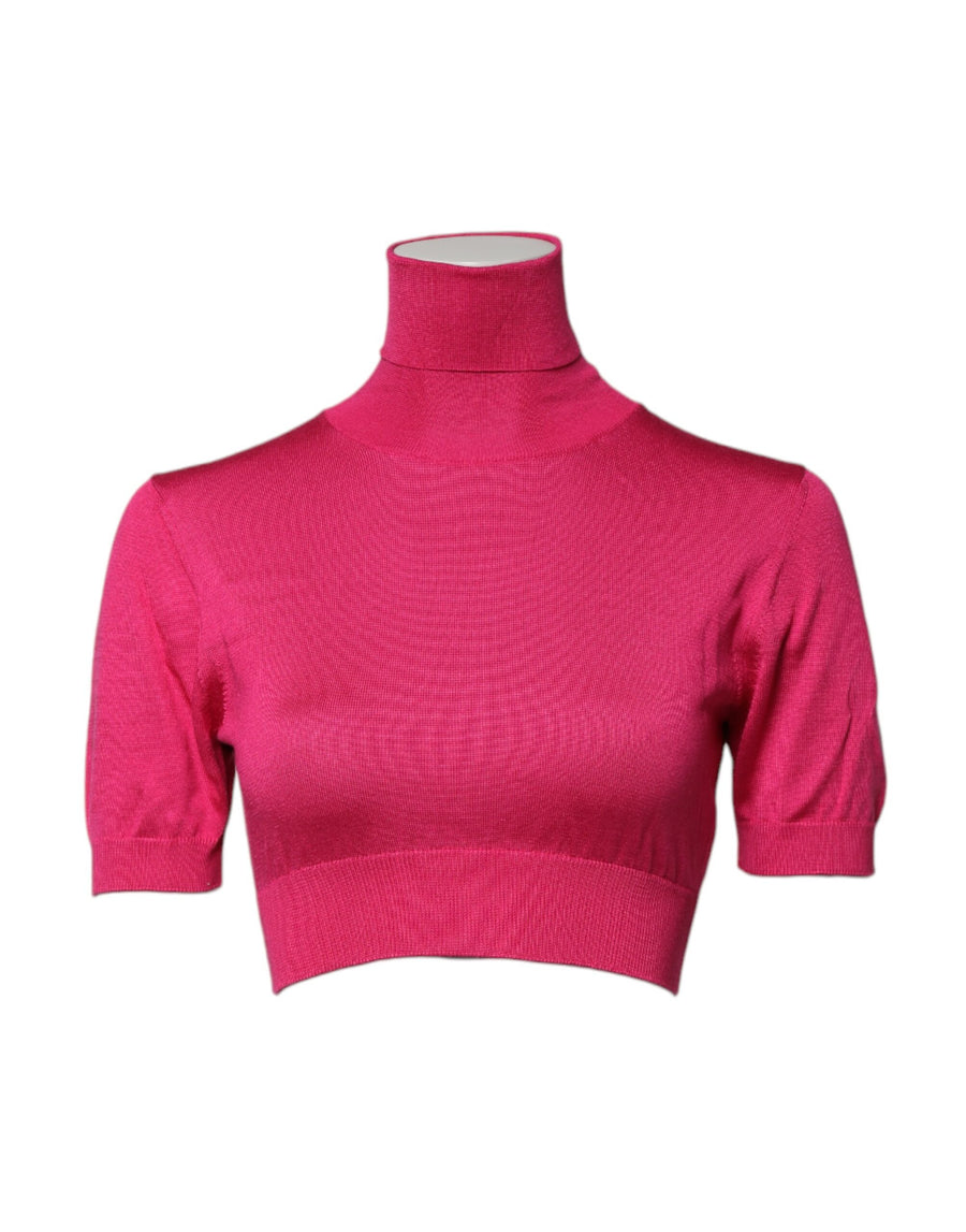 Dolce & Gabbana 100% Silk sweater in pink