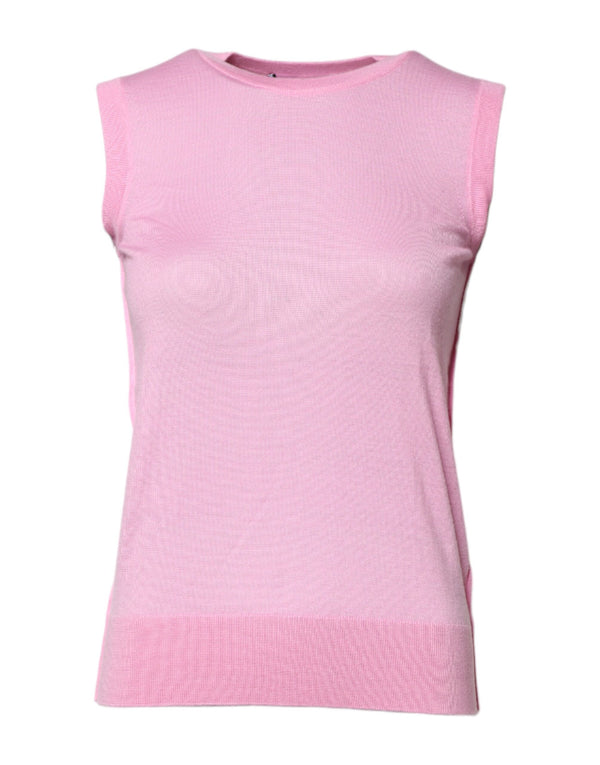 Dolce & Gabbana 100% Cashmere tank top in pink