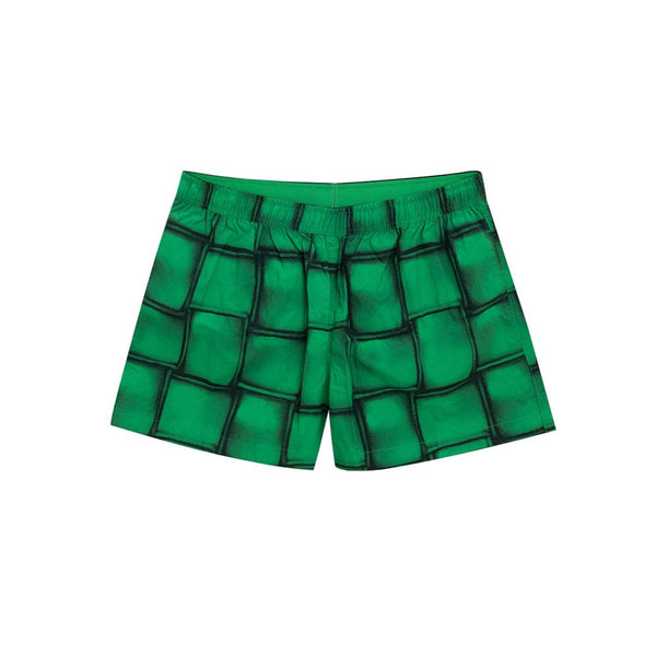 Bottega Veneta 100% Polyamide swim shorts in green