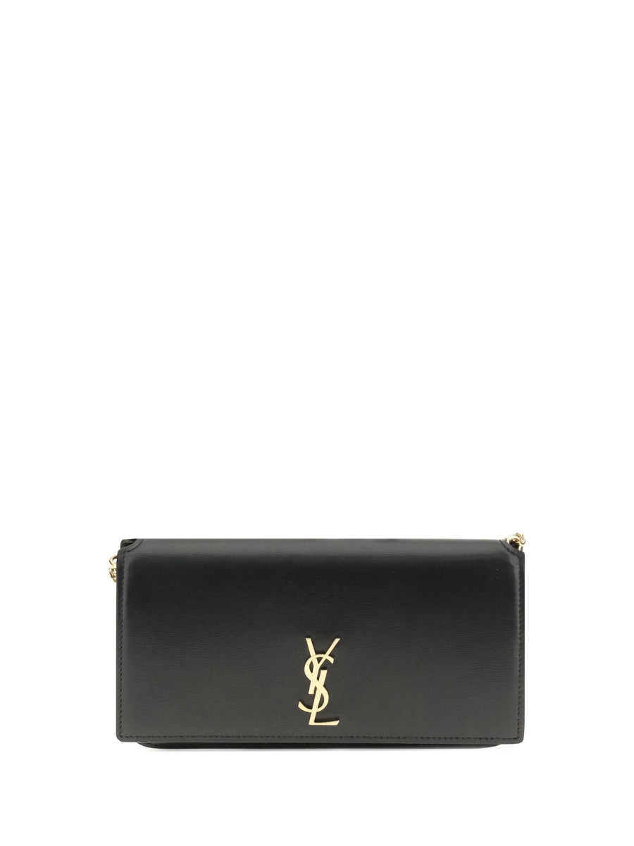 Cassandre Smartphone Case Nero Calf Leather Bos Taurus Shoulder Bags