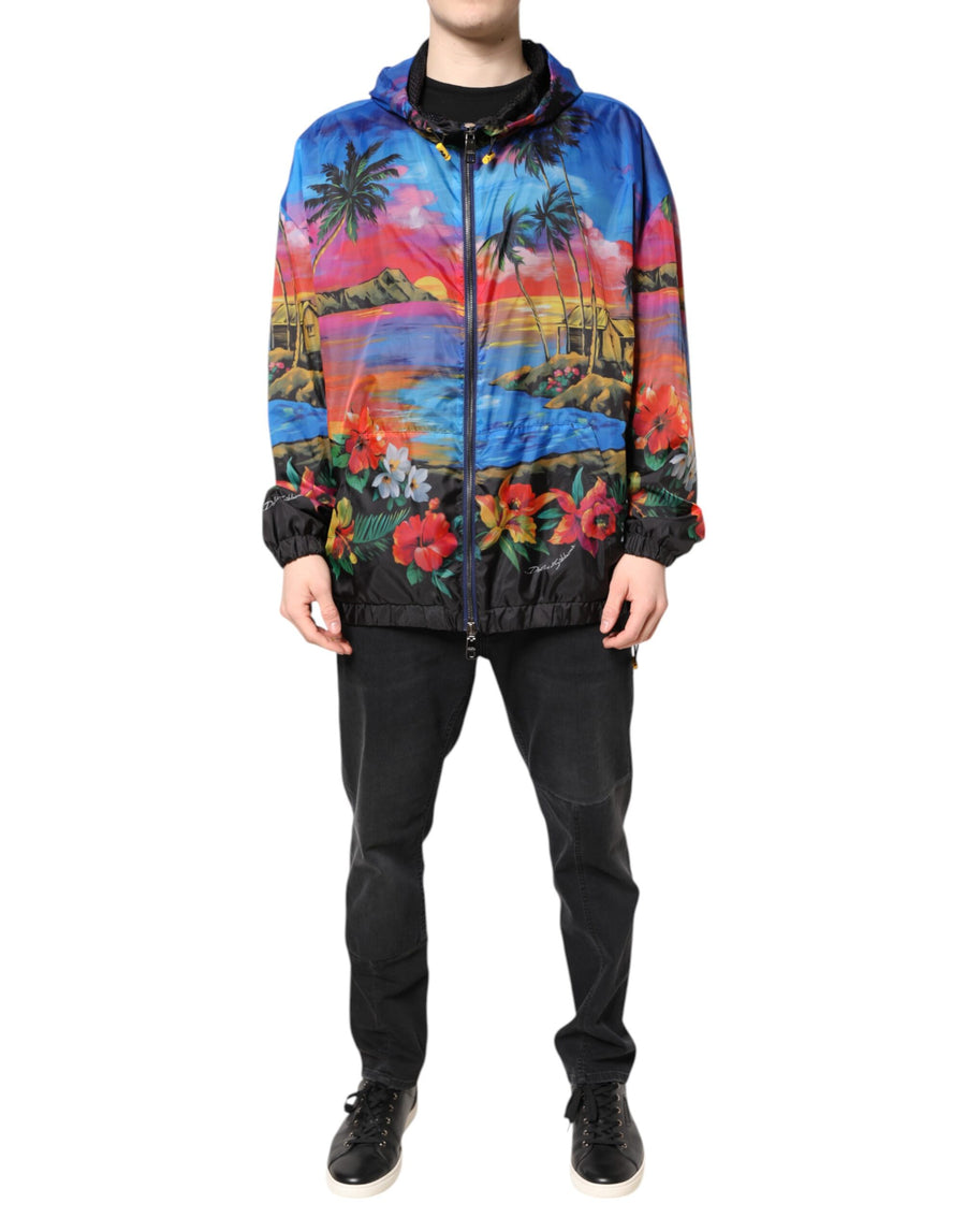 Dolce & Gabbana 100% Polyester jacket in multicolor