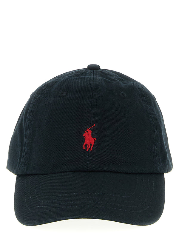 قبعة بيسبول مطرزة Polo Ralph Lauren شعار — كحلي