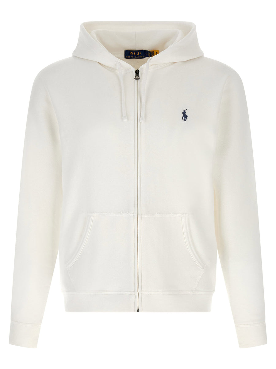 هودي Loopback من Polo Ralph Lauren قطن — كريمي