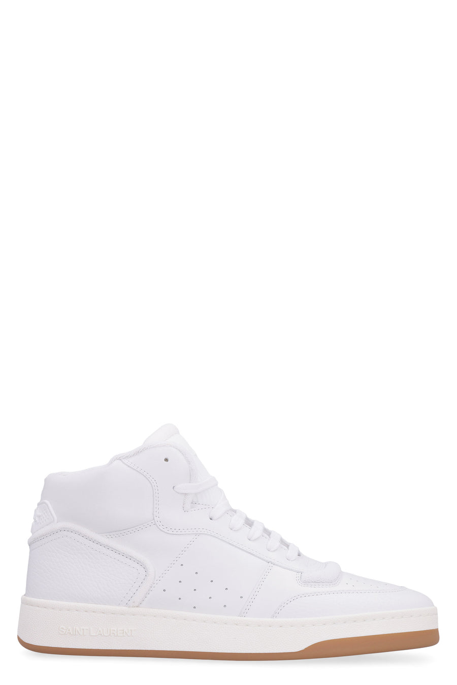 Mid-Top Sneakers White Calf Trainers