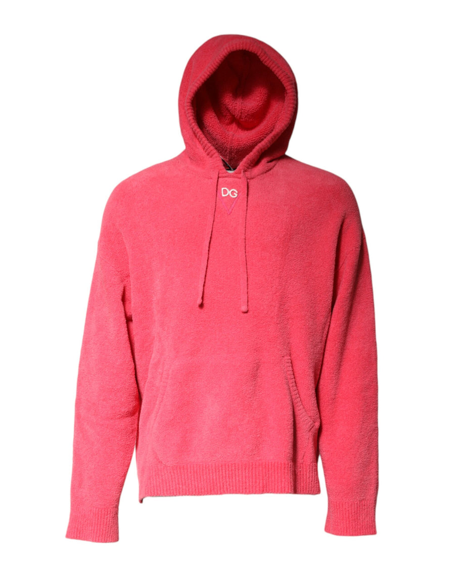 Dolce & Gabbana 70% Cotton hoodie in red
