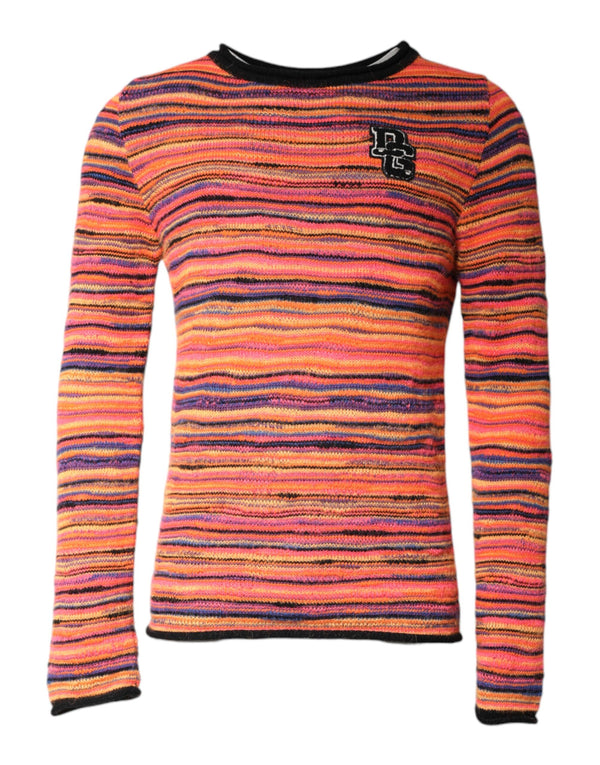Dolce & Gabbana 40% Virgin Wool sweater in orange