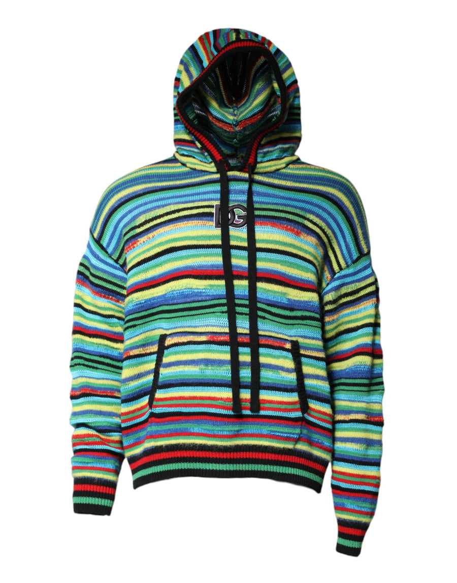 Dolce & Gabbana 70% Cotton hoodie in multicolor