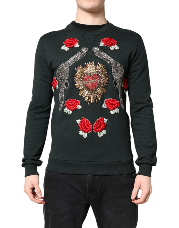 Dolce & Gabbana 100% Cotton sweatshirt in black