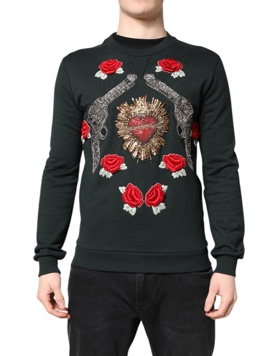 Dolce & Gabbana 100% Cotton sweatshirt in black