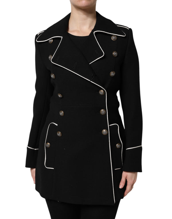 Dolce & Gabbana 95% Virgin Wool 5% Nylon; Lining: 92% Silk 8% Elastane blazer in black