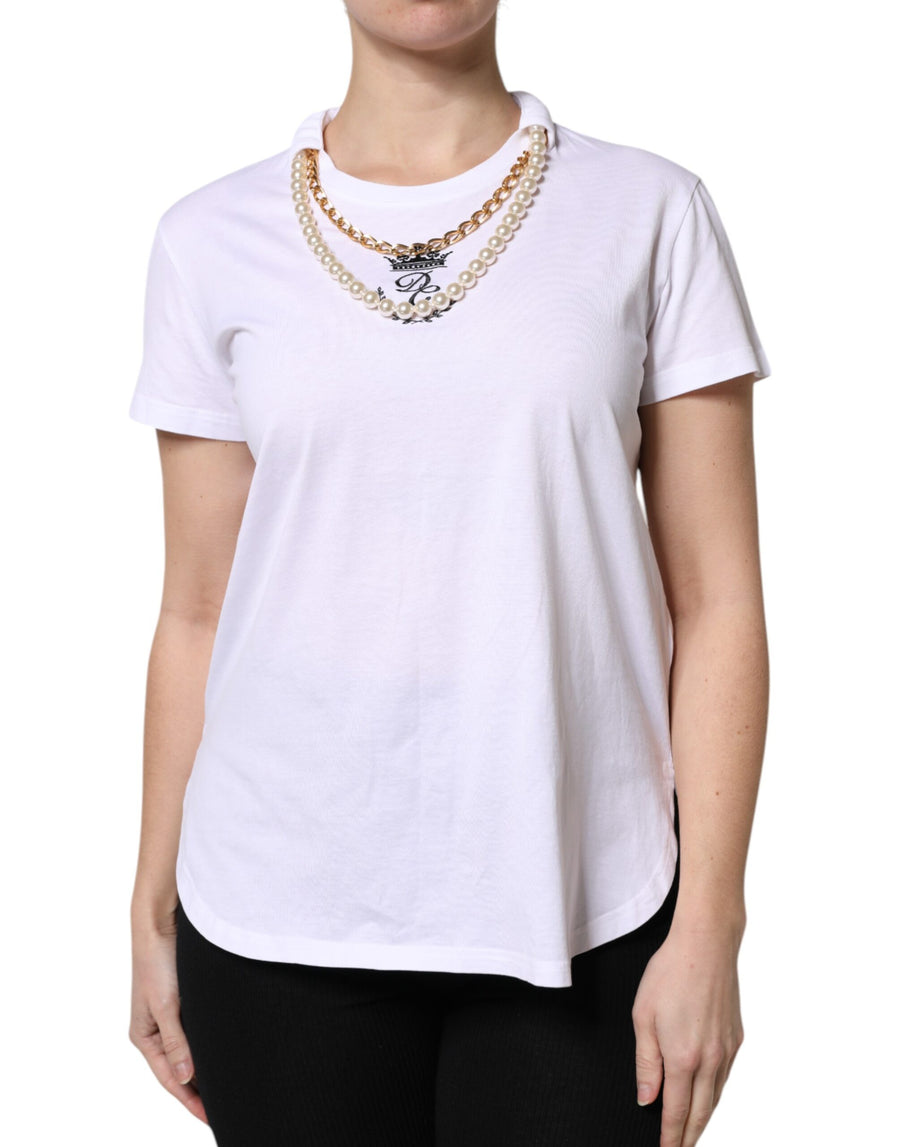 Dolce & Gabbana 100% Cotton t-shirt in white